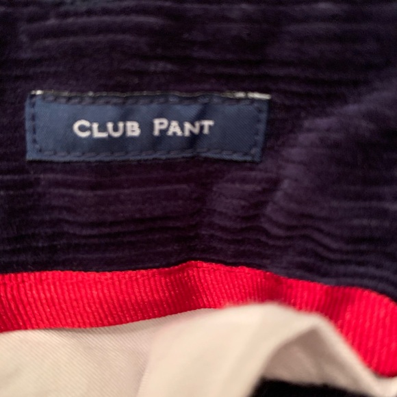 Vineyard Vines mens corduroy navy pants - Picture 4 of 6